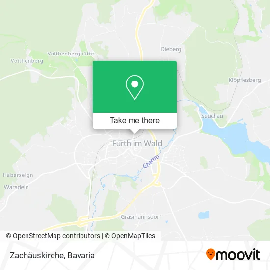 Карта Zachäuskirche