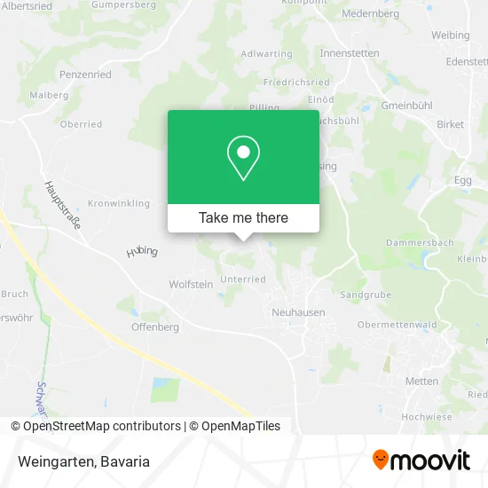 Карта Weingarten