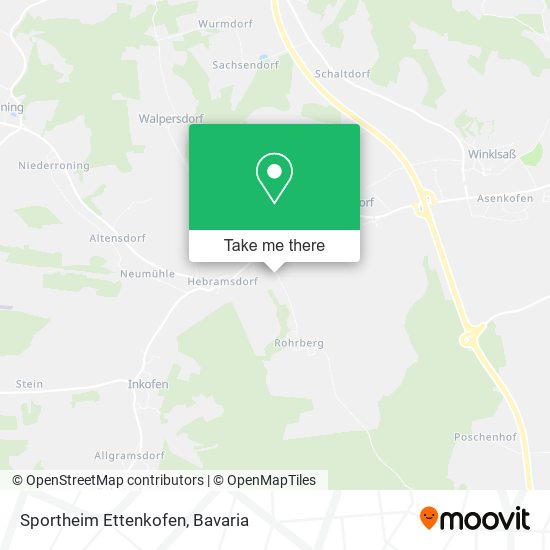 Sportheim Ettenkofen map