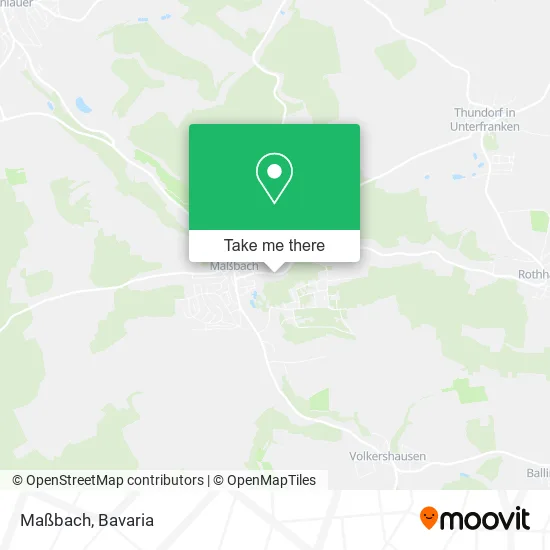 Карта Maßbach