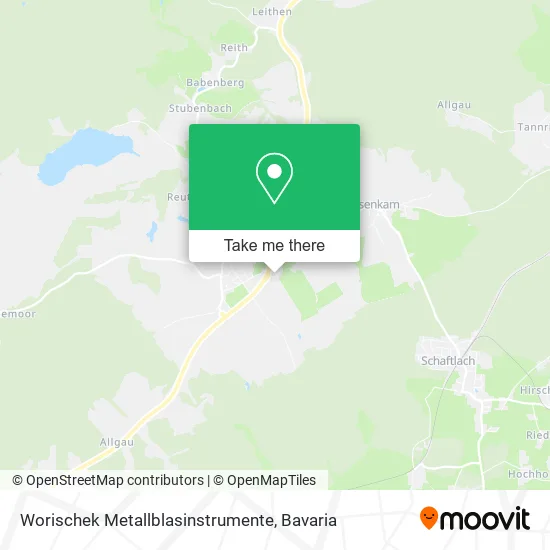 Карта Worischek Metallblasinstrumente