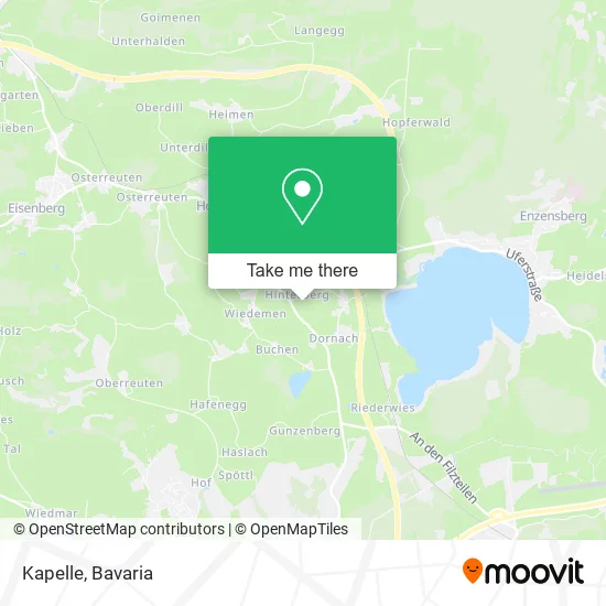 Карта Kapelle