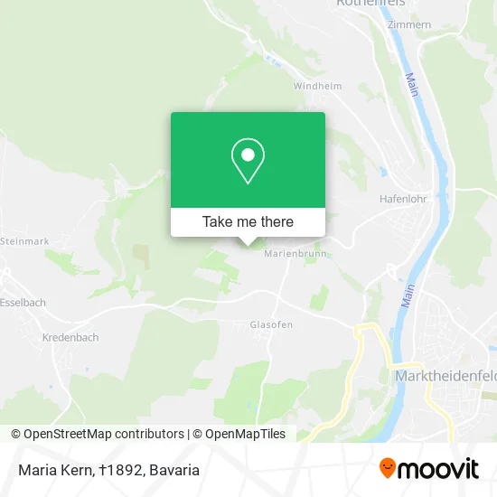 Карта Maria Kern, †1892