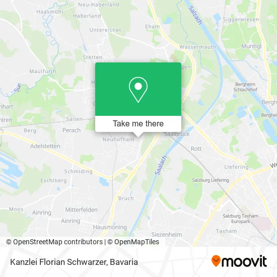 Карта Kanzlei Florian Schwarzer