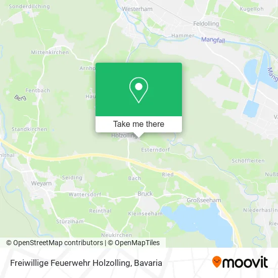 Карта Freiwillige Feuerwehr Holzolling