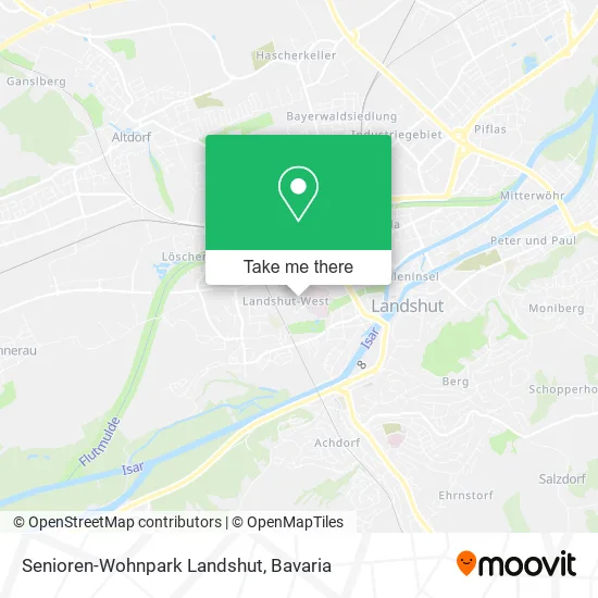 Карта Senioren-Wohnpark Landshut