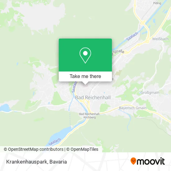 Карта Krankenhauspark
