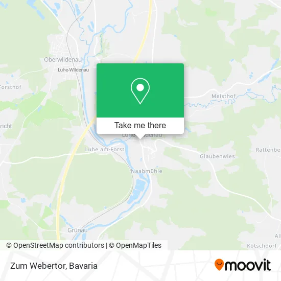 Карта Zum Webertor