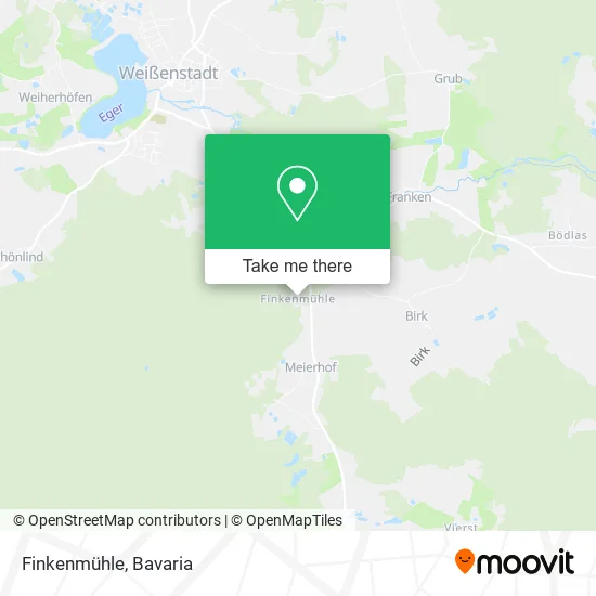 Карта Finkenmühle