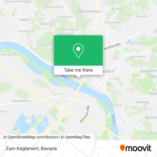 Карта Zum Keglerwirt