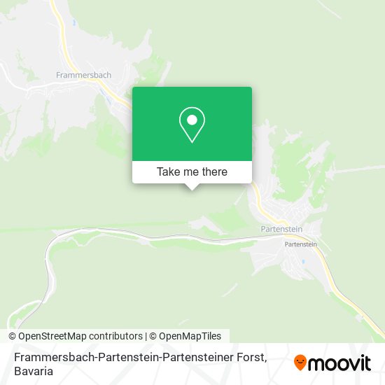 Карта Frammersbach-Partenstein-Partensteiner Forst