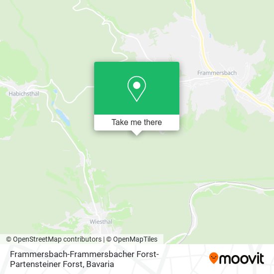 Frammersbach-Frammersbacher Forst-Partensteiner Forst map