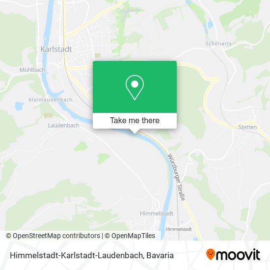 Карта Himmelstadt-Karlstadt-Laudenbach