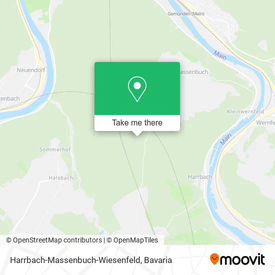Карта Harrbach-Massenbuch-Wiesenfeld