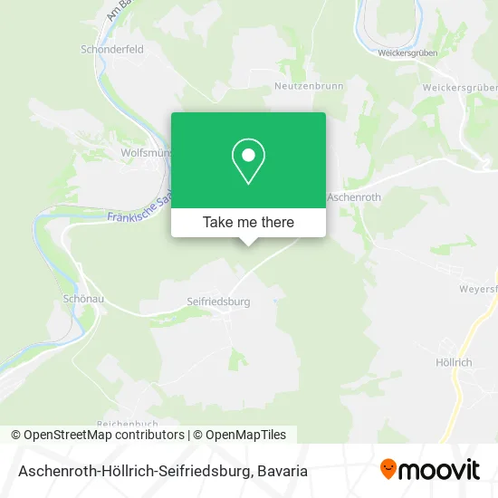 Карта Aschenroth-Höllrich-Seifriedsburg