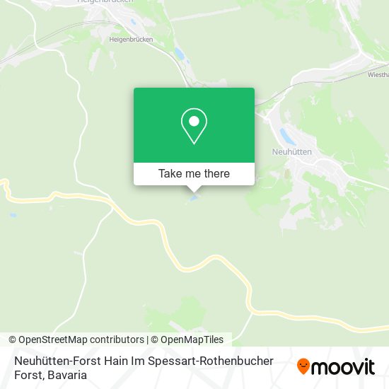 Neuhütten-Forst Hain Im Spessart-Rothenbucher Forst map