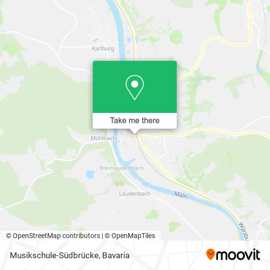 Карта Musikschule-Südbrücke