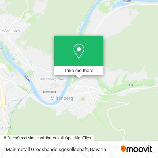 Mainmetall Grosshandelsgesellschaft map