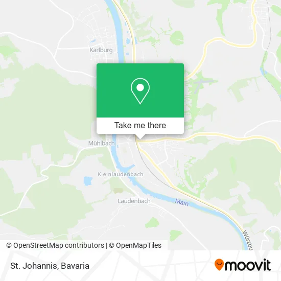 Карта St. Johannis