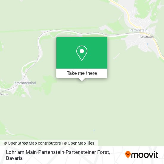 Lohr am Main-Partenstein-Partensteiner Forst map