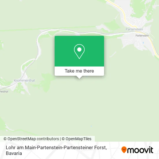 Карта Lohr am Main-Partenstein-Partensteiner Forst