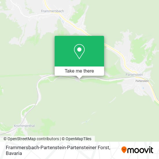 Карта Frammersbach-Partenstein-Partensteiner Forst