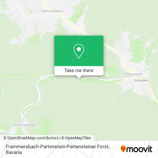 Карта Frammersbach-Partenstein-Partensteiner Forst