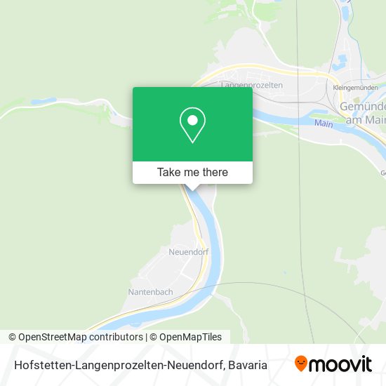 Карта Hofstetten-Langenprozelten-Neuendorf