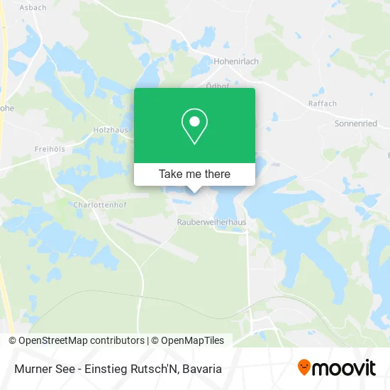 Карта Murner See - Einstieg Rutsch'N