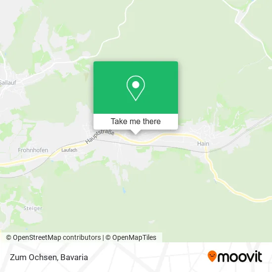 Карта Zum Ochsen