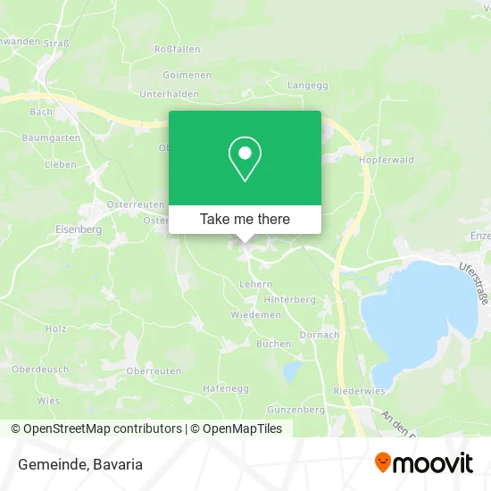 Карта Gemeinde