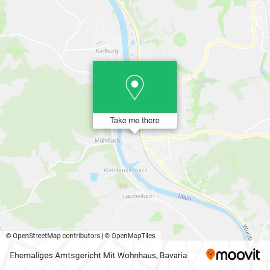 Карта Ehemaliges Amtsgericht Mit Wohnhaus