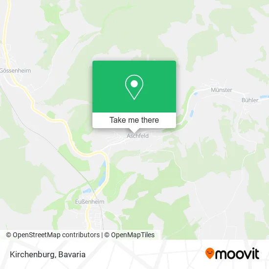 Карта Kirchenburg
