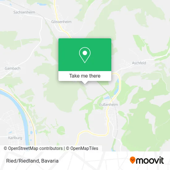 Карта Ried/Riedland