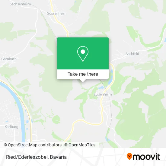 Карта Ried/Ederleszobel