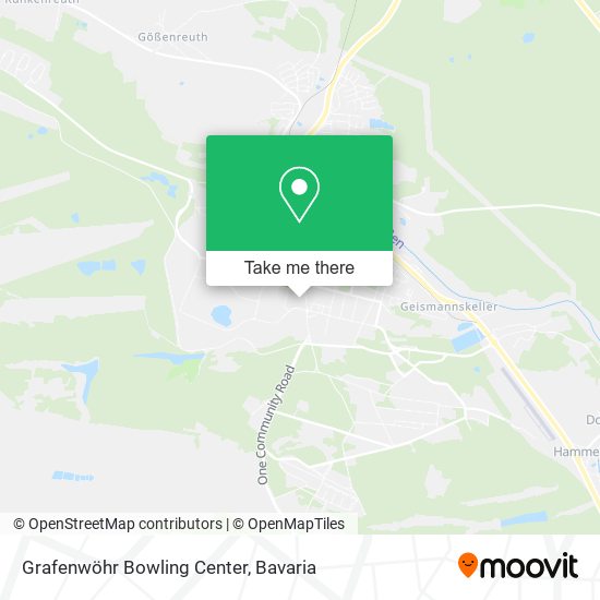 Grafenwöhr Bowling Center map