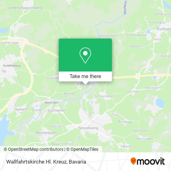 Wallfahrtskirche Hl. Kreuz map