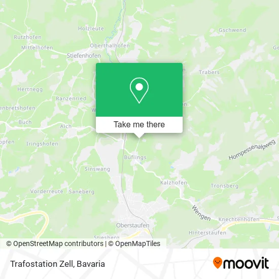 Карта Trafostation Zell