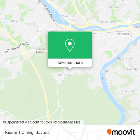 Kieser Training map