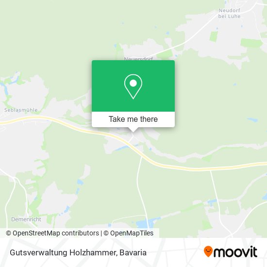 Gutsverwaltung Holzhammer map