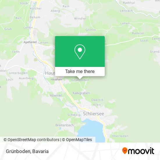 Карта Grünboden