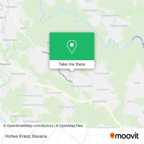 Hohes Kreuz map