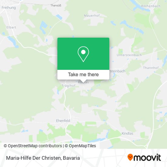 Maria-Hilfe Der Christen map