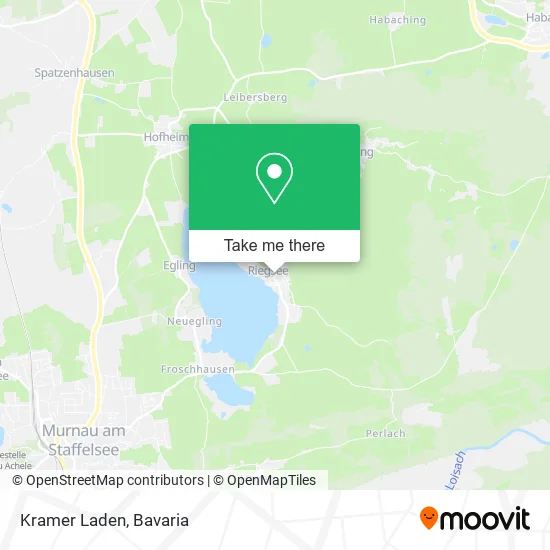 Карта Kramer Laden