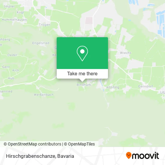 Карта Hirschgrabenschanze