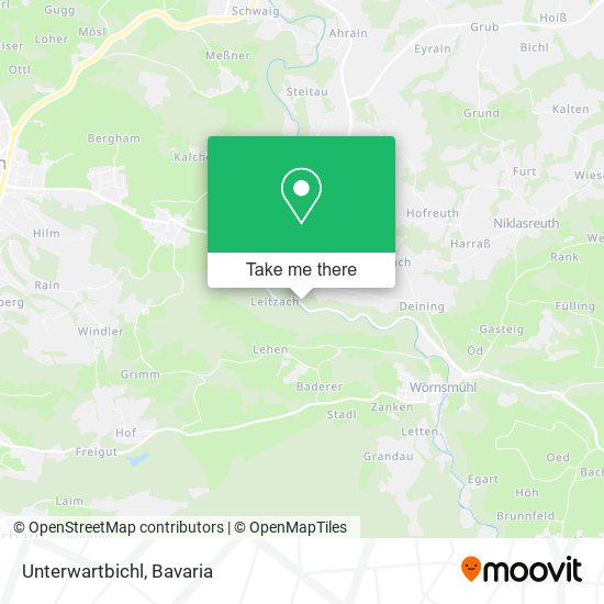 Карта Unterwartbichl