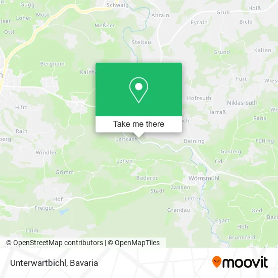 Карта Unterwartbichl