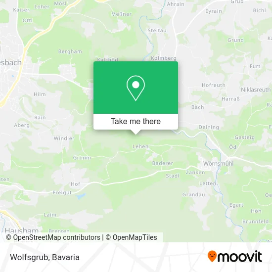 Карта Wolfsgrub