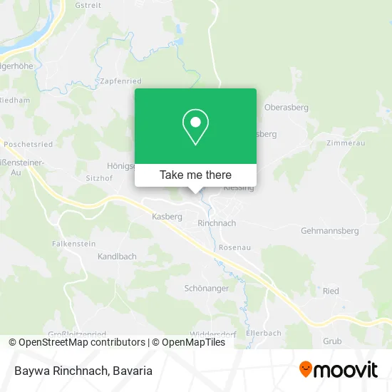 Карта Baywa Rinchnach