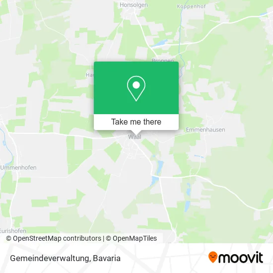 Карта Gemeindeverwaltung